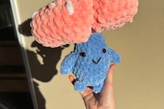 crochet a custom pokémon plushie just for you