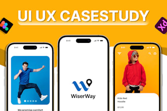 create a UI UX case study for your portfolio in figma