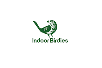 design birdies golf indoor business logo