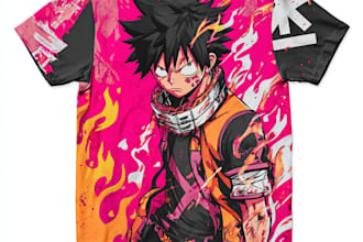 draw anime cartoon t shirt design graphic streetwear