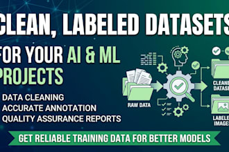 prepare clean labeled datasets for your ai or machine learning project