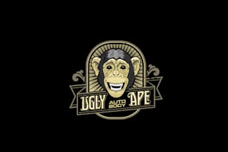 design elegant spotless auto body logo