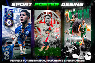 design creative sports flyers with quick delivery