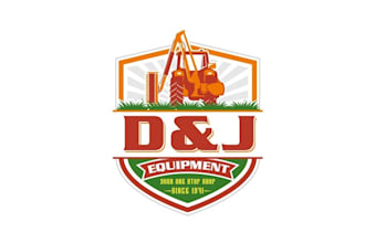 design high quality landscape equipment logo