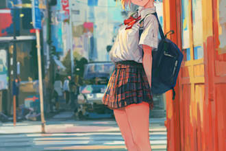 draw anime, manga or game characters