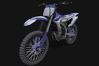 sculpt 3d motorcycle parts, yamaha dirt bike,bike body kits,electric bike, honda
