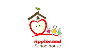design wonderful appleseed school house logo
