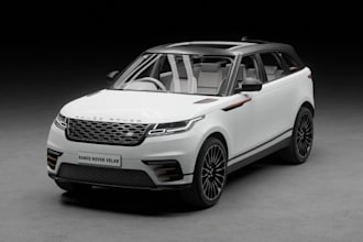 build 3d realistic car exterior,4k rendering model, car part, suv vehicles, glb