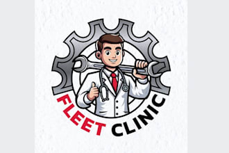 design creative appeal heavy duty diesel truck bus logo