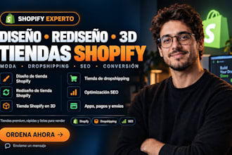 diseño de tienda shopify rediseño de tienda shopify en 3d tienda de dropshipping
