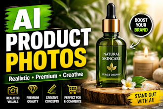 create ai product images for social media and marketing