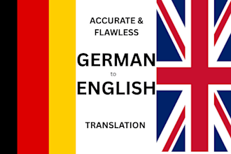 translate english to german or german to english manually and accurately