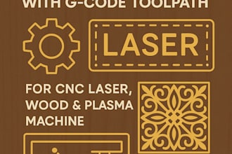 create aspire, artcam and 2d and 3d cnc toolpaths and g code