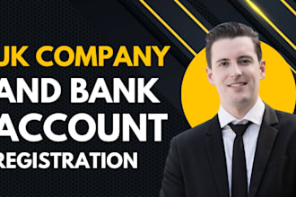 do uk company registration in UK and UK bank account setup
