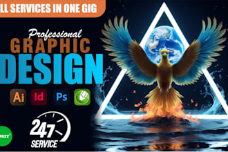 design logo, tshirt, business card, banner, cover,  flyers, poster, redesign art