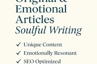 write original and raw content in polished form