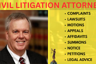 write aggressive civil litigation complaints and defamation lawsuits