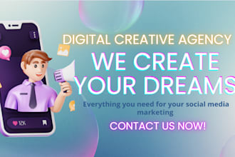 design instagram, facebook posts and ad creatives