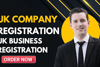 register your UK company with companies house and provide full business setup