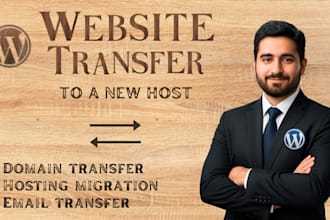 transfer website domain hosting and email without downtime