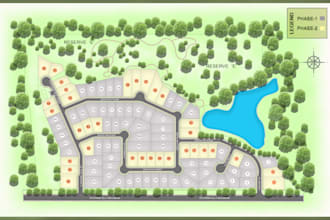 do render subdivision, campground, plat map and rv park