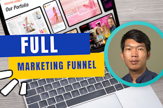 high converting landing page automation, email marketing funnel setup