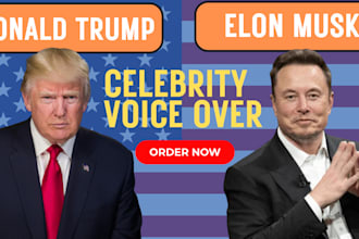 record a realistic celebrity voiceover by voice cloning