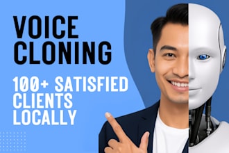 professionally clone your voice to make voiceover  or speech in 24 hours