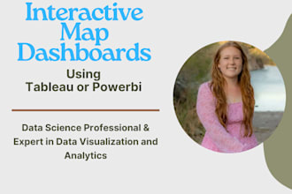 create interactive map charts using tableau or power bi
