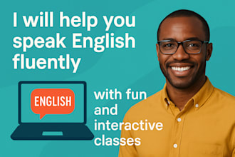 teach you to speak english with confidence