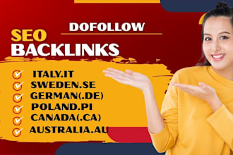 provide seo dofollow high da canada, sweden, poland, italy, australia backlinks