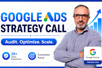 audit your google ads account in a live video consultation