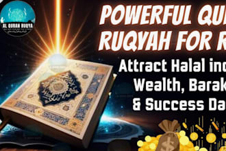 help you attract prosperity with halal islamic rituals and quranic duas