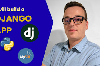 build a professional django website or web application