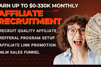 find and recruit top quality affiliate for your program boost sales signups