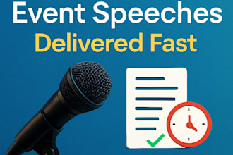 write impactful event speeches for any occasion memorable, engaging, unique