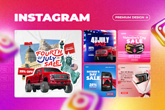 design stylish social media post or banner ads design