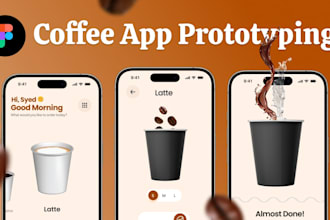 do figma website design, landing page mobile app design and ai website design