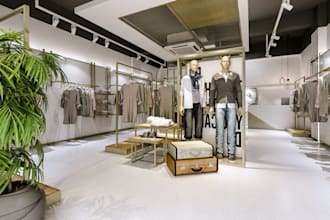 construct 3d clothing store, virtual staging, showroom, boutique design, cgi