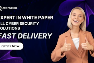 write expert whitepapers for your cybersecurity solutions
