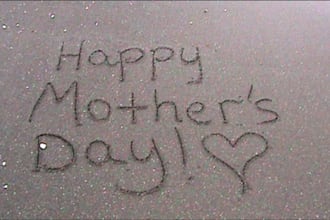 record  the waves washing over your name, business, or message in the sand at the black sand beach