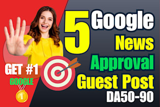 do google news approved guest post on high authority sites