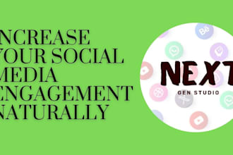 increase your social media engagement naturally