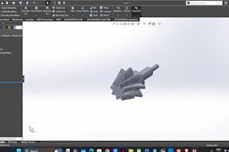 create 3d cad and 2d cad drawings or technical drafts in autocad or solidworks