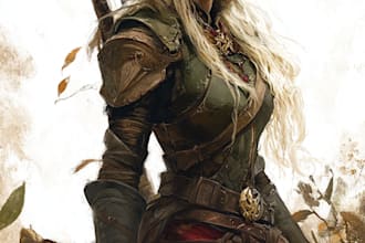 dnd character art and dnd character art