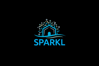 design beautiful cleaning company logo