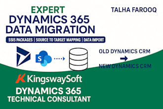 do dynamics 365 CRM data migration and data import