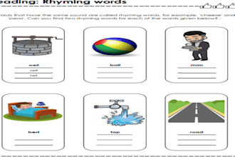 provide educational worksheet for grade 1 to 7 and pre schools
