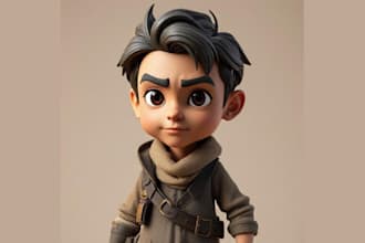 sculpt articulated 3d toys model, 3d toy model for kids perfect for 3d printing