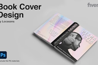 do amazing design cover for book, ebook, flip book, or etc